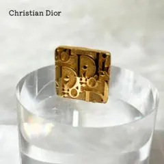 良品✨ クリスチャン ディオール イヤリング トロッター オブリーク スクエア
