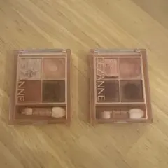 CEZANNE ベージュトーンアイシャドウパレット 01 02