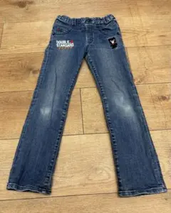 DOUBLE B 刺繍入りデニムパンツ130㎝