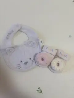 ジェラートピケ スタイ&靴下セット