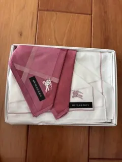 BURBERRY チェック柄 ハンカチ　バーバリー