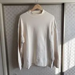 モックネックプルオーバー（長袖）