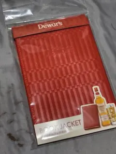 新品未使用非売品　レア物　デュワーズ　ブックカバー新品未使用非売品　赤