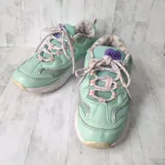 ALGY 이너 도트 스니커즈 민트 그린 23cm