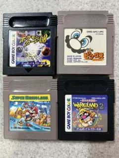 『ポケモンカードGB 』『ピクロス』『スーパーマリオランド』『ワリオランド2』