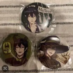 14、ツイステ マレウス 缶バッジ バースデー　おめかし　ユニオン　ブルーム