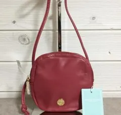 ★No37796 サマンサタバサ 定価1.1万 牛革 ショルダーバッグ