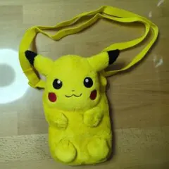 ピカチュウぬいぐるみ　ショルダーバック