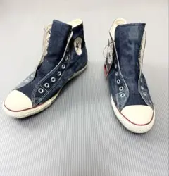 コンバースオールスターデニム紐無　ゴム付