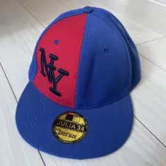 Y2K NYロゴ刺繍 スナップバック キャップ HIPHOP B系