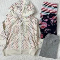 新品タグ付き　babyGAP パーカー　レギンスセット　60