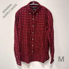 GENERAL SUPPLY SHIPS チェック柄シャツ Mサイズのサムネイル