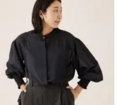 ジャーナルスタンダード　シャーリングスリーブブラウス