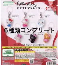 Hello Kitty めじるしアクセサリー 6種コンプリート