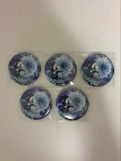 ツイステ缶バッジ AGF オルト寮服 5個セット