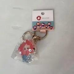 ミャクミャク　サンリオコラボ　クリアカラーキーホルダー　ポチャッコ