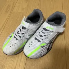 asics 22.0cm グレー