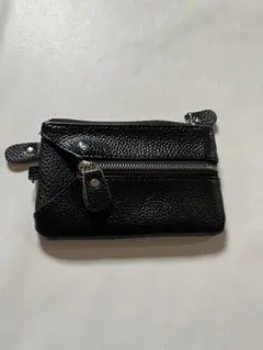 レザー製黒キーケース