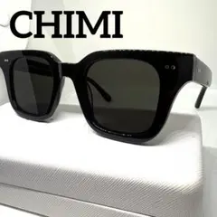 【未使用級】CHIMI チミ サングラス ブラック ケース付き　北欧アイウェアのサムネイル
