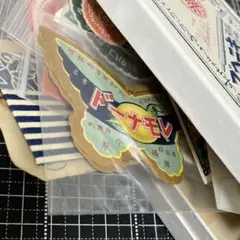 昭和レトロ　牛乳キャップ　未使用　まとめ　当時物　ジャンクジャーナル　おすそ分け 牛乳キャップ ランダム13枚 紙もの おすそわけ ジャンク
