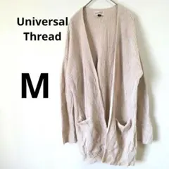 Universal Thread　【M】　カーディガン　ロング　ニット　ベージュ