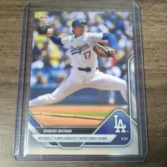 topps now 大谷翔平 ドジャース 2025年シーズンキャリアハイ 55号