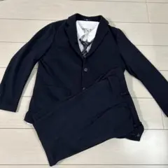 美品　ユニクロ　スーツ　上160cm下150cm 紺