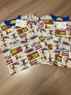 匿名配送おさるのジョージGeorge Tシャツ 90cm 2枚セット