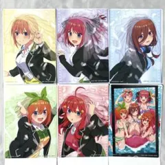 五等分の花嫁 クリアポスターコレクション 集合 一花 二乃 三玖 四葉 五月