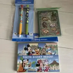 東京ディズニーリゾートメモ帳 ボールペンセット