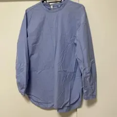 無印　ストライプ 長袖シャツ コットン100%