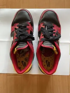 Nike スニーカー レッド/ブラック/イエロー/グリーン