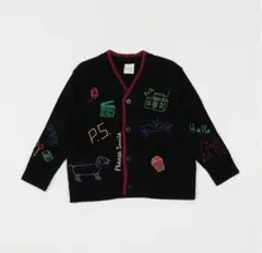 Paul Smith JUNIOR 刺しゅうニットカーディガン　100 110のサムネイル
