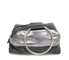 シルバー ハンドバッグ