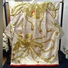 はち様専用aB7 打ち掛け 花嫁衣装 金糸総刺繍 鳳凰 アンティーク