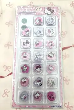 ハローキティ　キラコロ　おはじきシール
