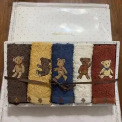 テディベアハンドタオル5枚セットです。 Hallmarkのサムネイル