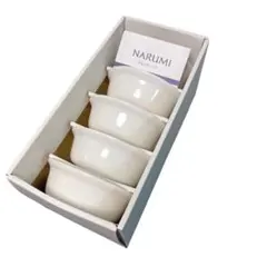 NARUMI ナルミ シチューセット 5客 白 花柄 未使用