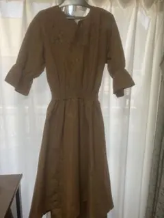 AS KNOW AS ワンピース 7部丈　秋服