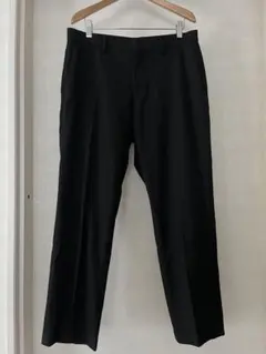 【79cm】ユニクロ イージーケアストレッチスリムフィットパンツ ブラック