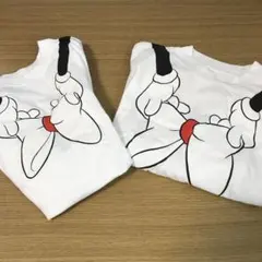 ディズニー　親子お揃い　リンクコーデ　ミッキー　Tシャツ