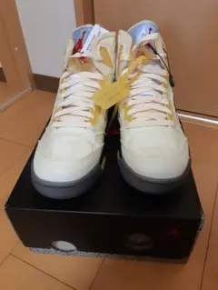 NIKE Off-White AIR JORDAN 5 SP Sail27.5