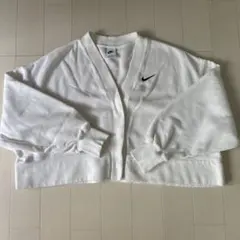 【アメリカの古着屋で購入】NIKE ナイキ　レディース　クロップド丈カーディガンのサムネイル