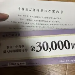VTホールディングス　株主優待