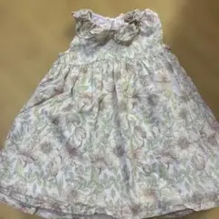 petit main 花柄ノースリーブワンピース　90