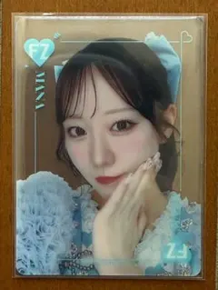 FRUITS ZIPPER 真中まな アジアツアー プードル衣装 クリアカード