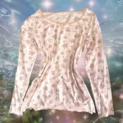 y2k 00s バレエコア フェアリーグランジ Tシャツ 平成 フリル レース