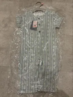 しまむら　softcheese パイルサロペット　90