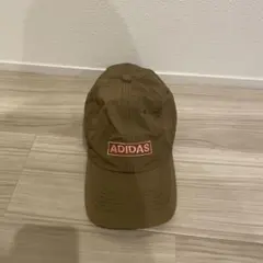 ADIDAS ブラウンキャップ OSFX