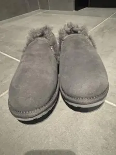 新品未使用　EMU ショートムートンスリッポン　グレー　サイズ23センチ